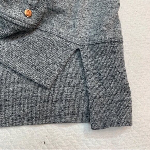 𝅺shambala💐grey Cowl Neck Long Sleeve Cowl Neck Top Small - Picture 8 of 11